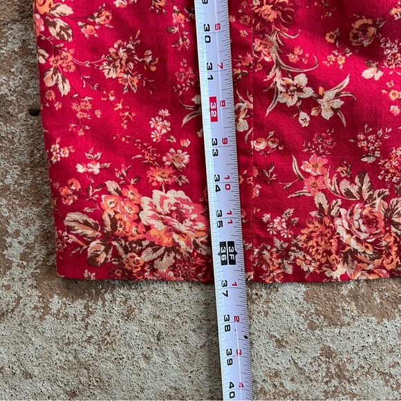 Vtg Laura Ashley Mini Dress Sz 8 Pink Floral sleeveless 90s Cottagecore Bodycon - Picture 7 of 14